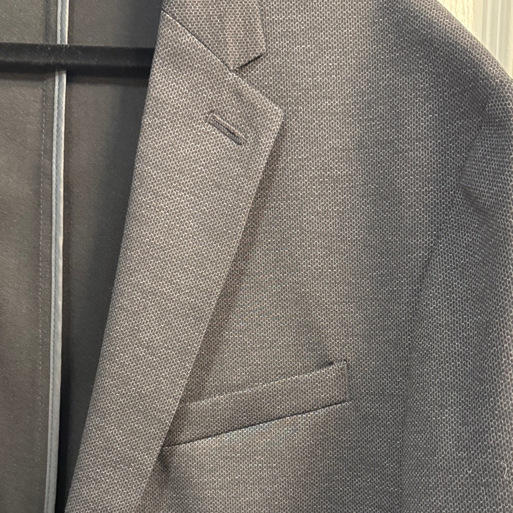 JF J.Ferrar Charcoal Slim Fit 42/44 R Blazer - Picture 5 of 9